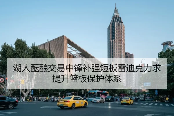 湖人酝酿交易中锋补强短板雷迪克力求提升篮板保护体系